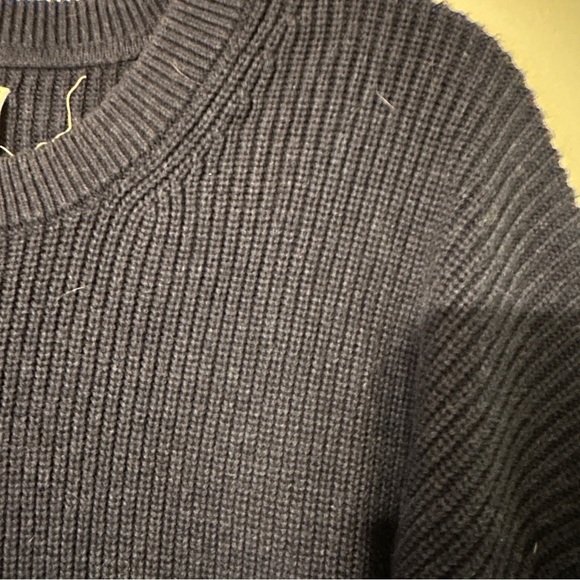GAP FOR GOOD Men’s Knit Navy blue Sweater Crewneck XL Cotton - Picture 5 of 10